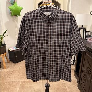 Cotton On Black and White Plaid Shirt